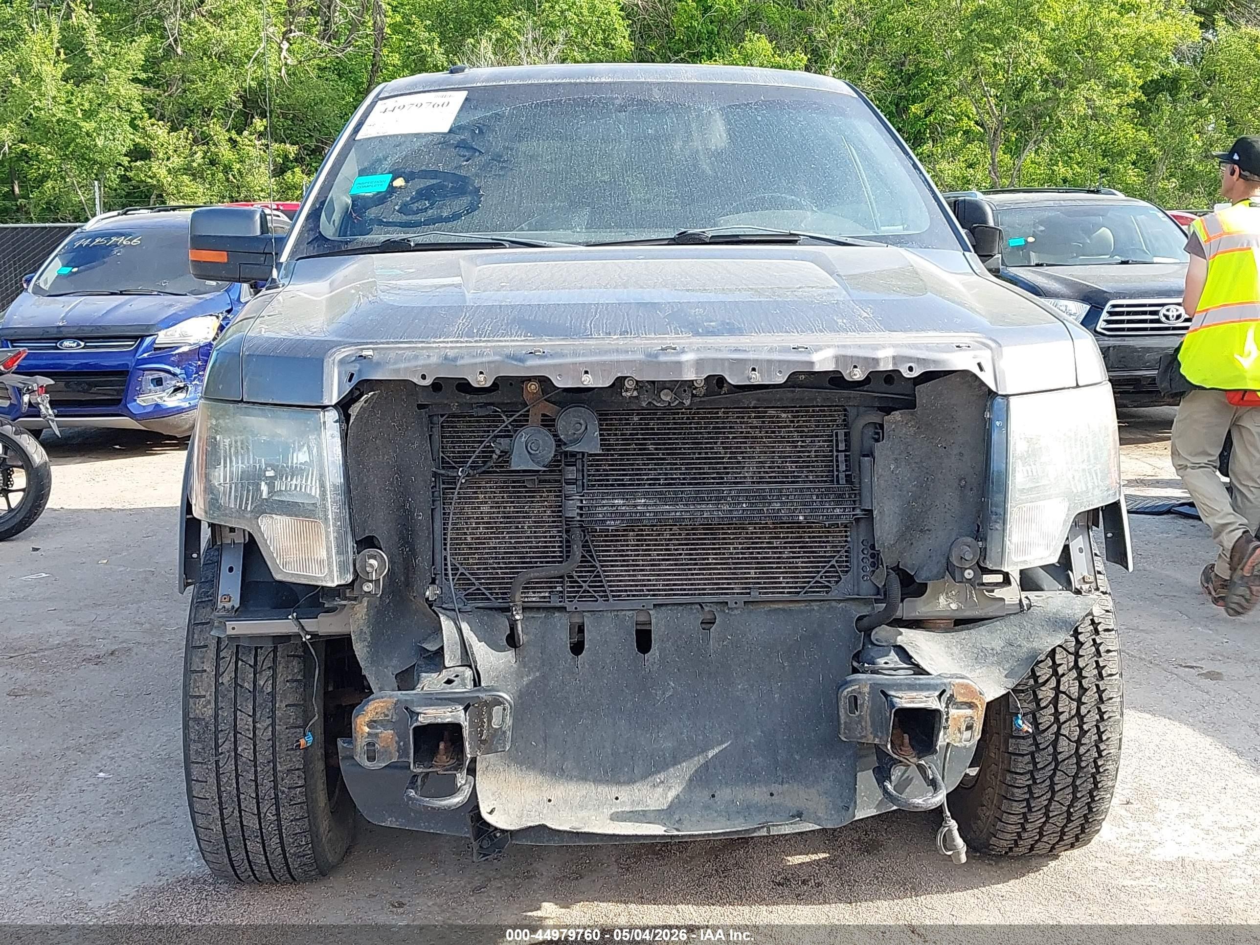 2011 Ford F-150 Fx4 Gray vin: 1FTFW1EF2BFC97753