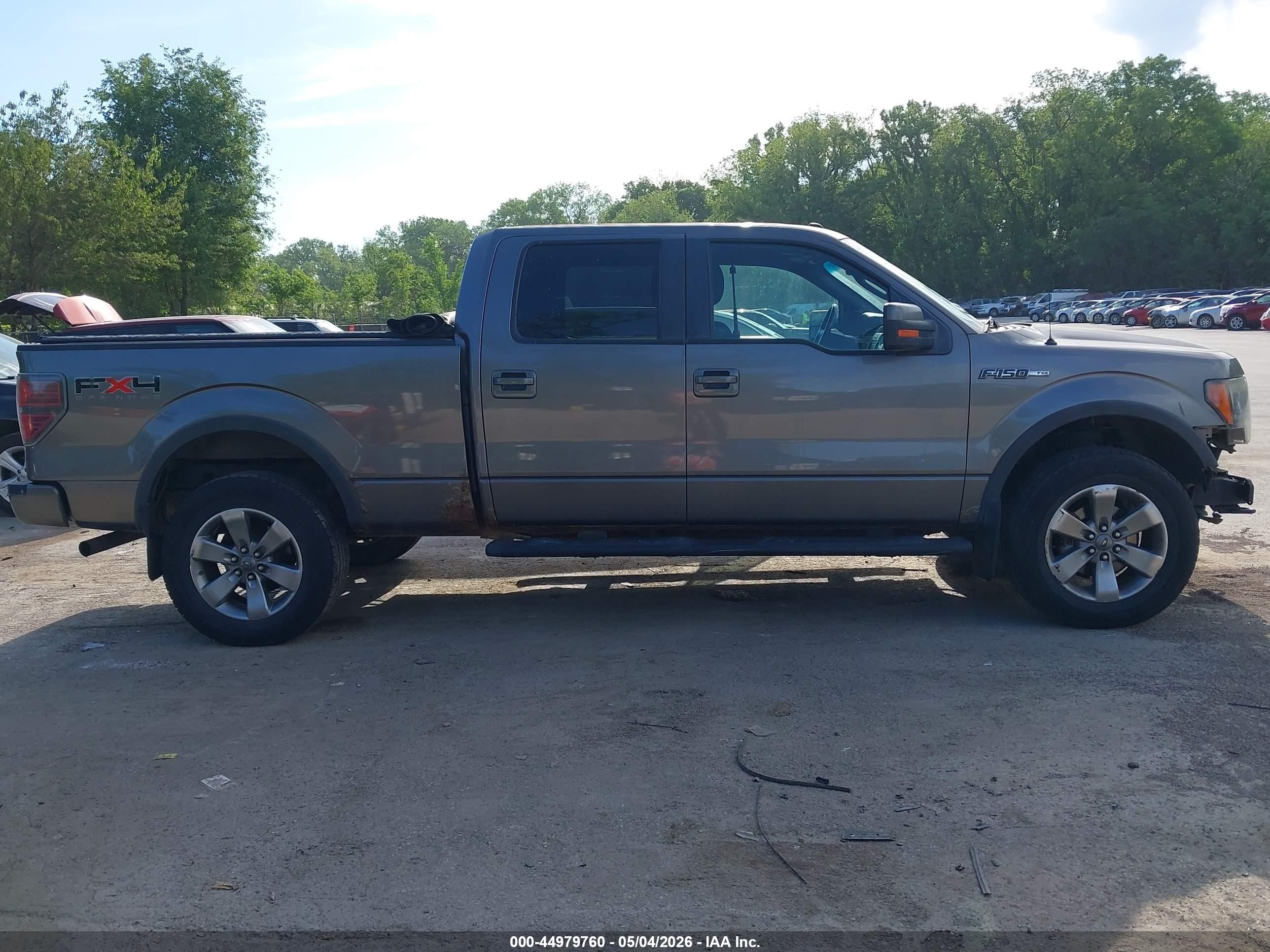 2011 Ford F-150 Fx4 Gray vin: 1FTFW1EF2BFC97753