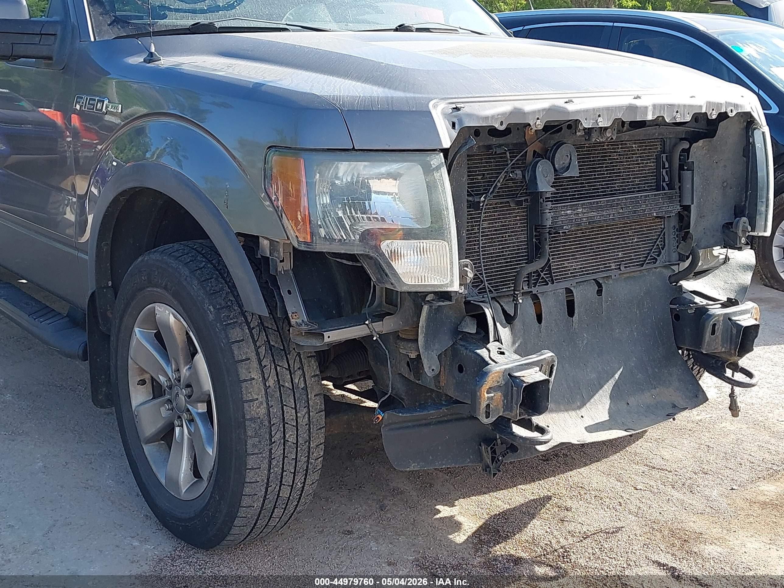2011 Ford F-150 Fx4 Gray vin: 1FTFW1EF2BFC97753
