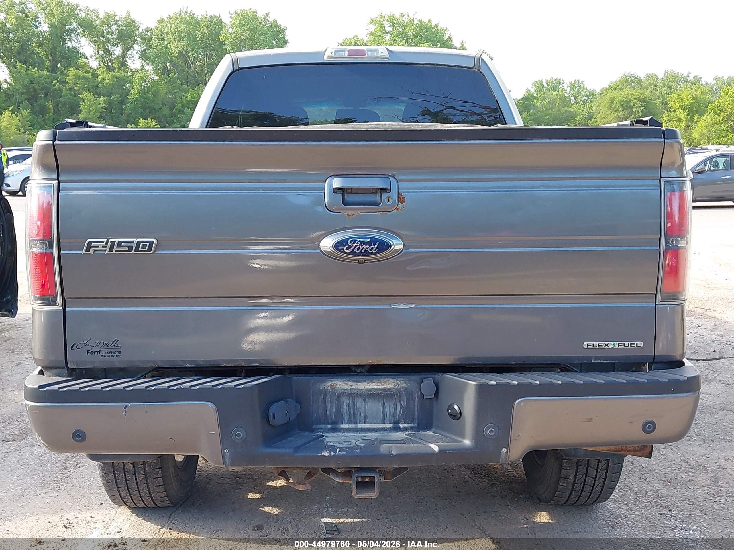 2011 Ford F-150 Fx4 Gray vin: 1FTFW1EF2BFC97753