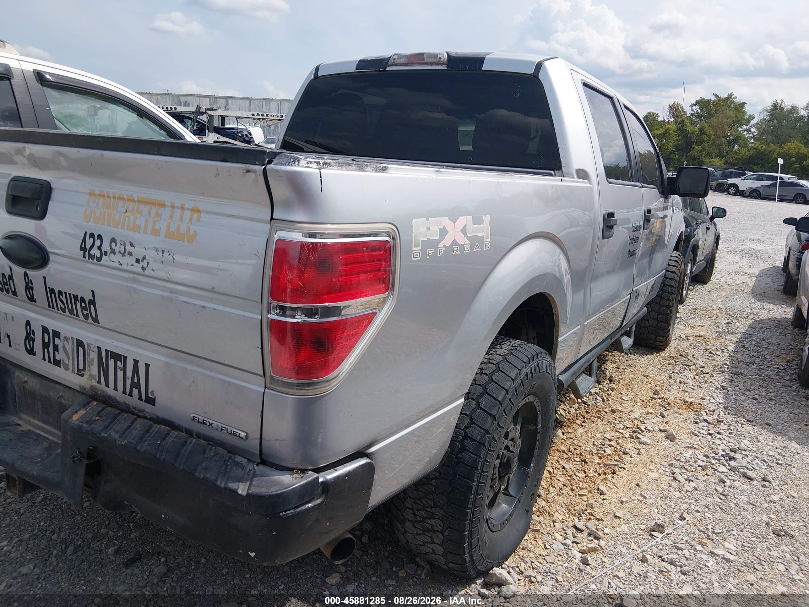 2011 Ford F-150 Xlt Silver vin: 1FTFW1EF2BFD02630