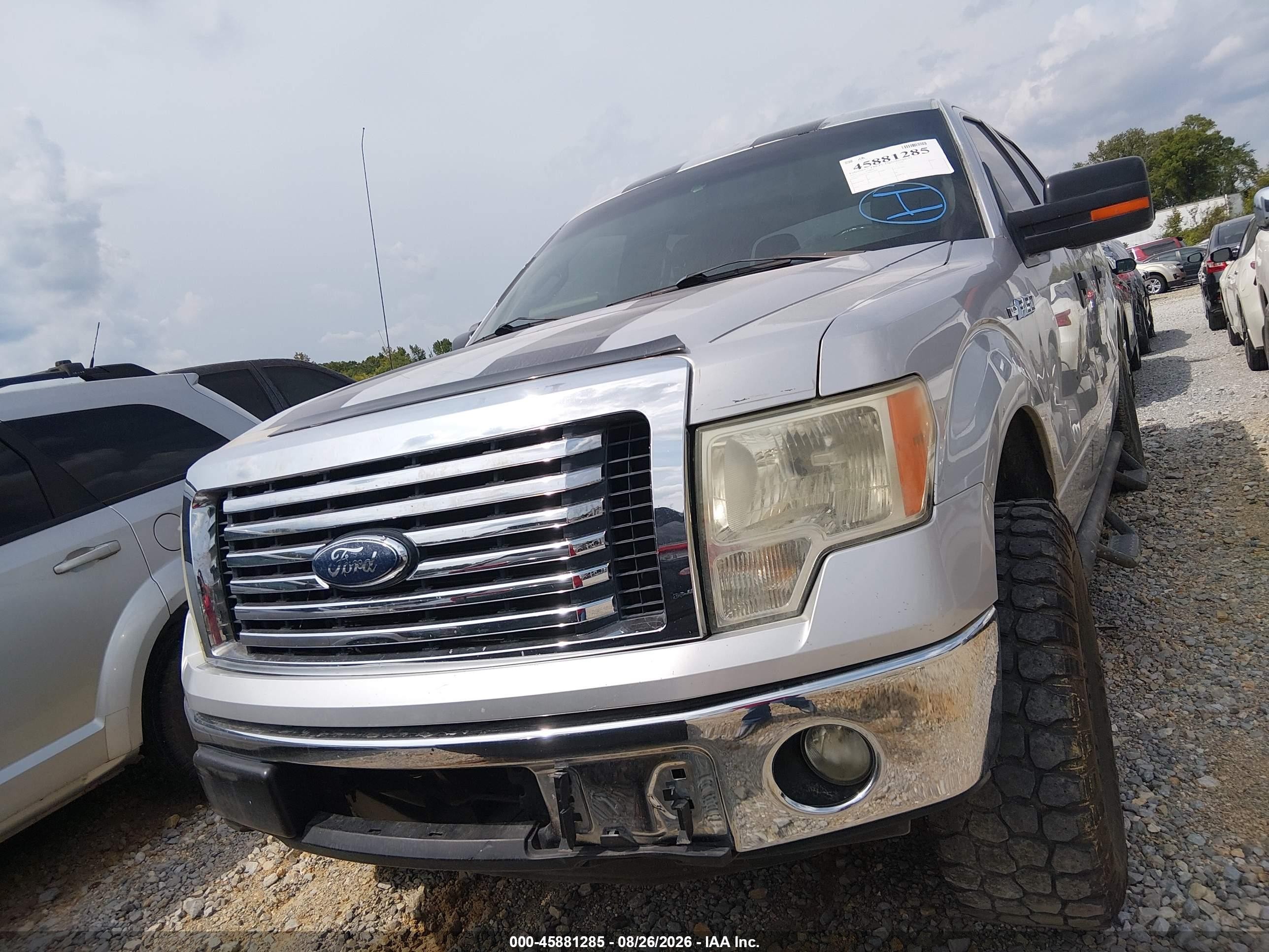 2011 Ford F-150 Xlt Silver vin: 1FTFW1EF2BFD02630