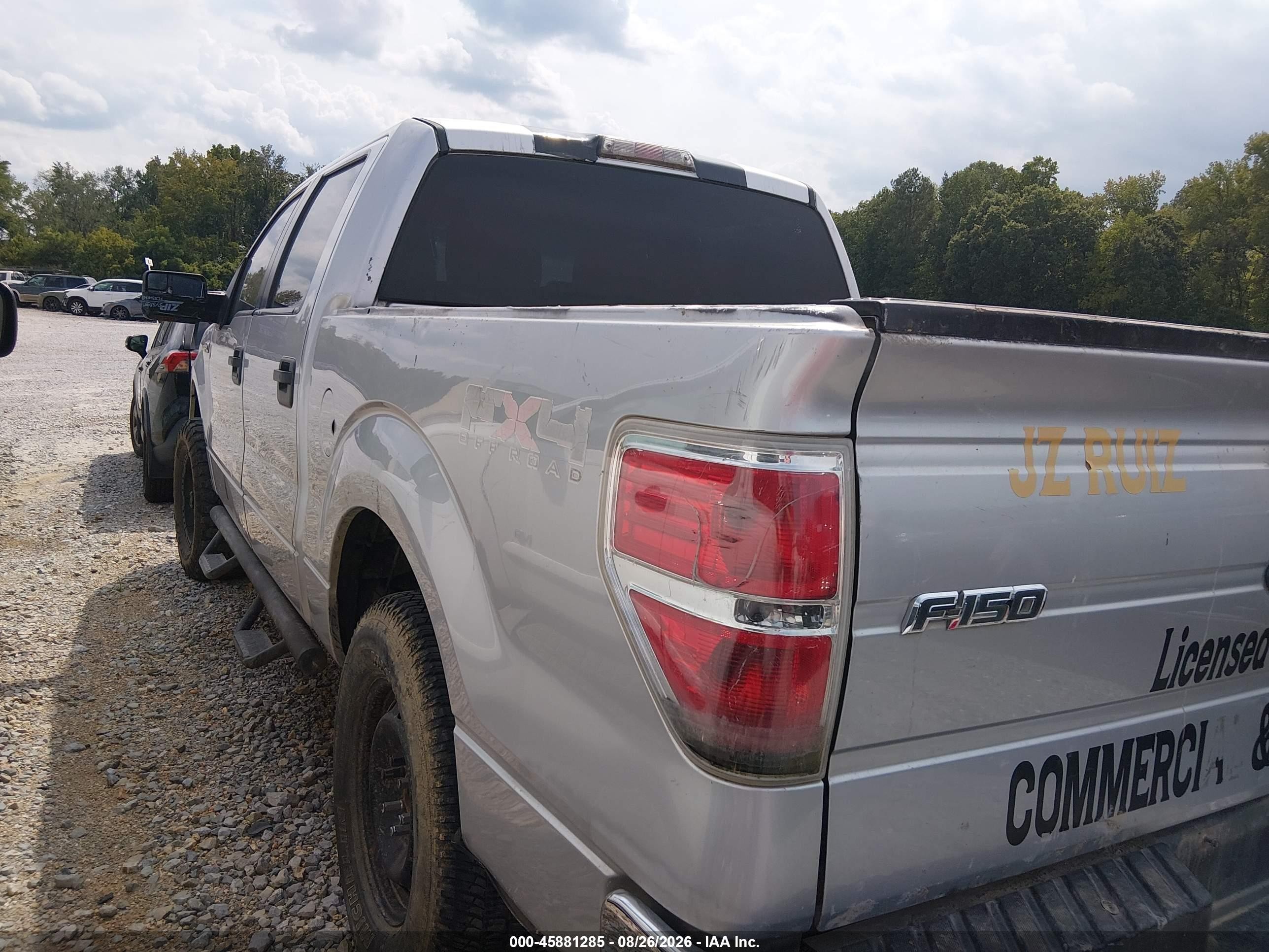 2011 Ford F-150 Xlt Silver vin: 1FTFW1EF2BFD02630