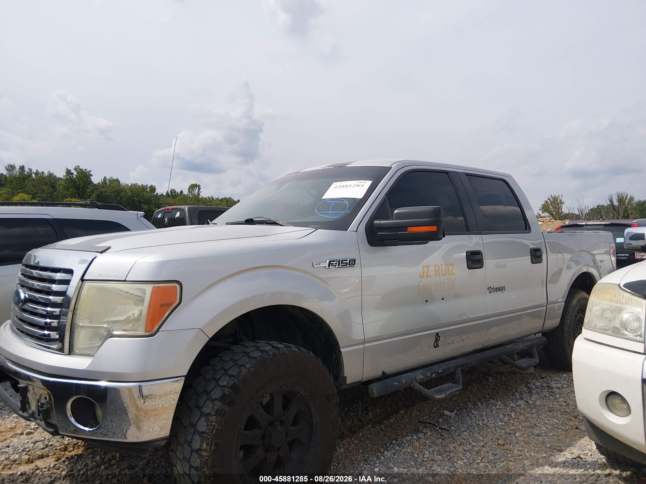 2011 Ford F-150 Xlt Silver vin: 1FTFW1EF2BFD02630