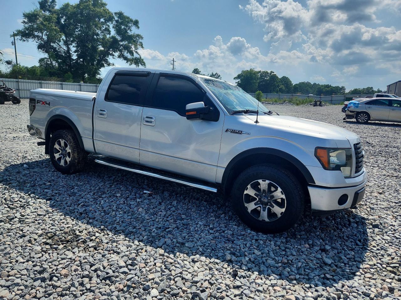 2011 Ford F150 Supercrew Silver vin: 1FTFW1EF2BFD04538