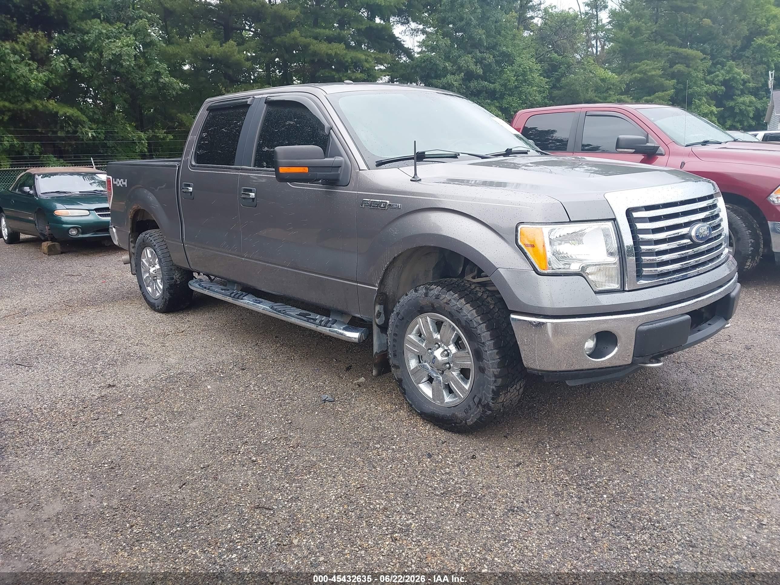 2011 Ford F-150 Fx4/king Ranch/lariat/platinum/xl/xlt Gray vin: 1FTFW1EF2BFD07360