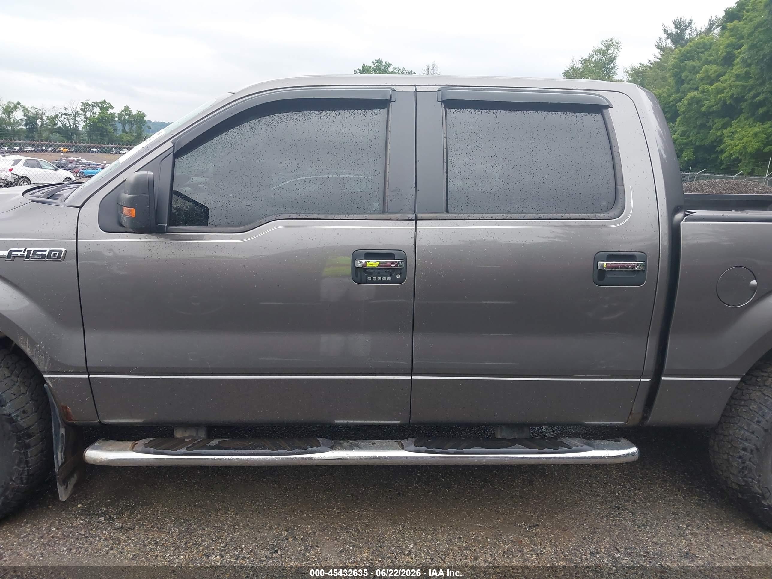 2011 Ford F-150 Fx4/king Ranch/lariat/platinum/xl/xlt Gray vin: 1FTFW1EF2BFD07360