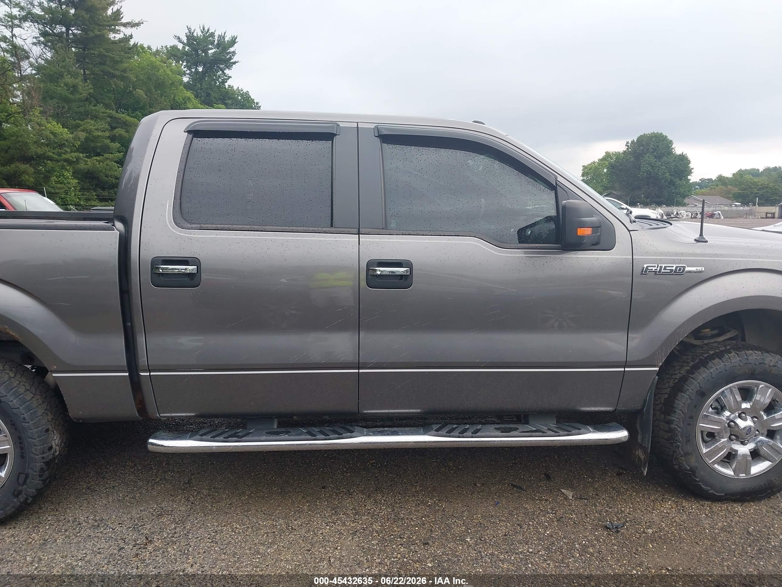 2011 Ford F-150 Fx4/king Ranch/lariat/platinum/xl/xlt Gray vin: 1FTFW1EF2BFD07360