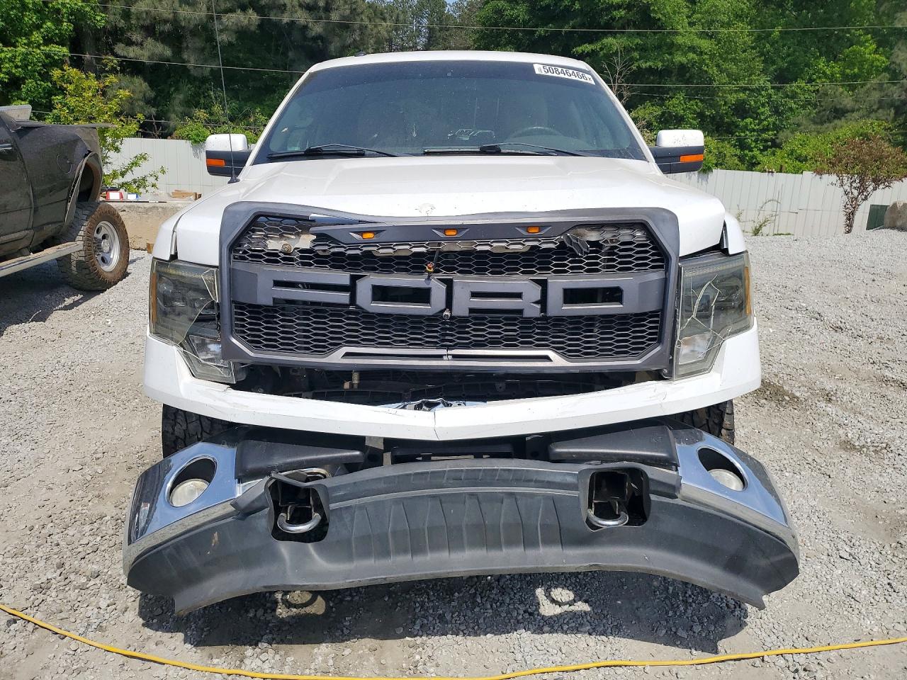 2011 Ford F150 Supercrew White vin: 1FTFW1EF2BFD21520