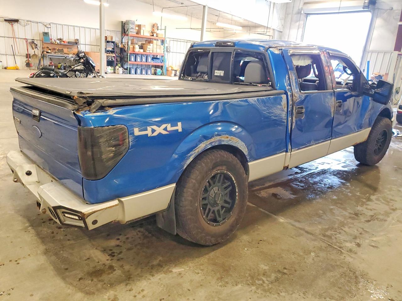 2011 Ford F150 Supercrew Blue vin: 1FTFW1EF2BKD20777