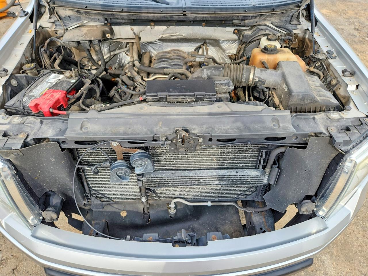2012 Ford F150 Supercrew Silver vin: 1FTFW1EF2CFA06296