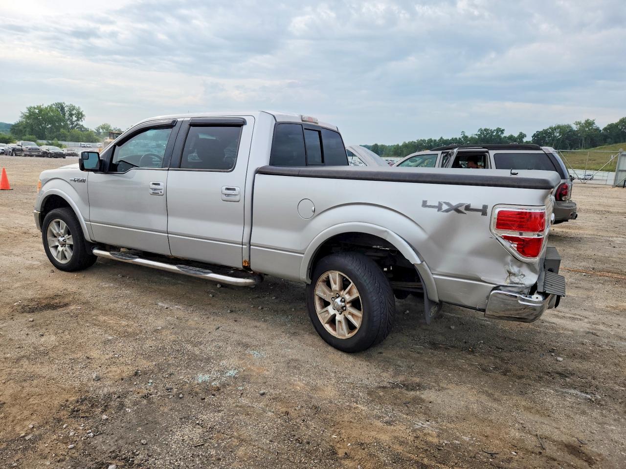 2012 Ford F150 Supercrew Silver vin: 1FTFW1EF2CFA06296