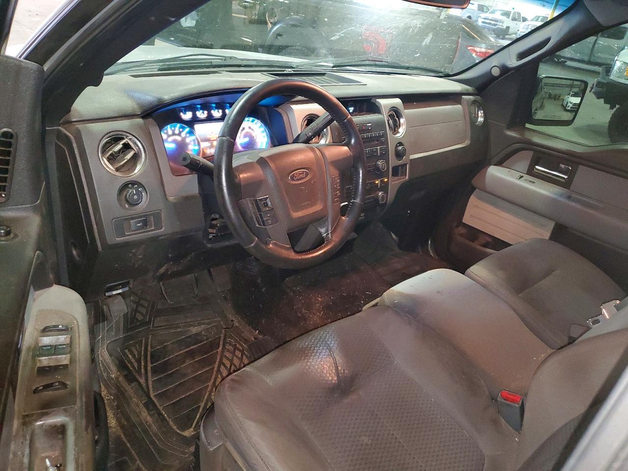 2012 Ford F150 Supercrew Silver vin: 1FTFW1EF2CFA27357