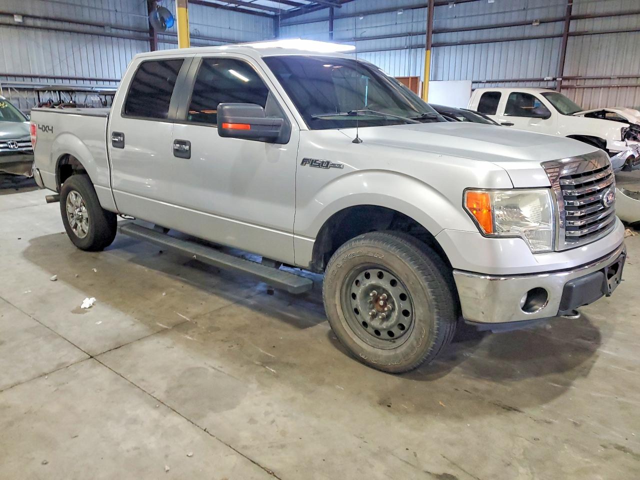 2012 Ford F150 Supercrew Silver vin: 1FTFW1EF2CFA27357