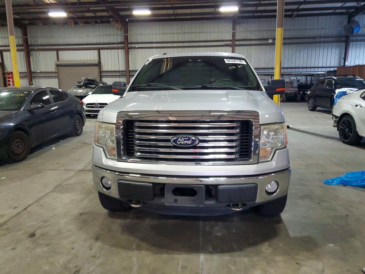 2012 Ford F150 Supercrew Silver vin: 1FTFW1EF2CFA27357