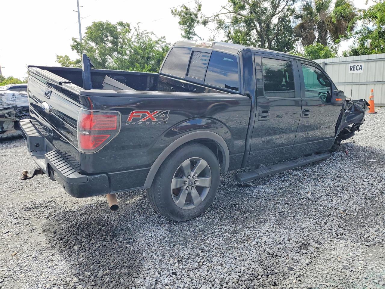 2012 Ford F150 Supercrew Black vin: 1FTFW1EF2CFA35992
