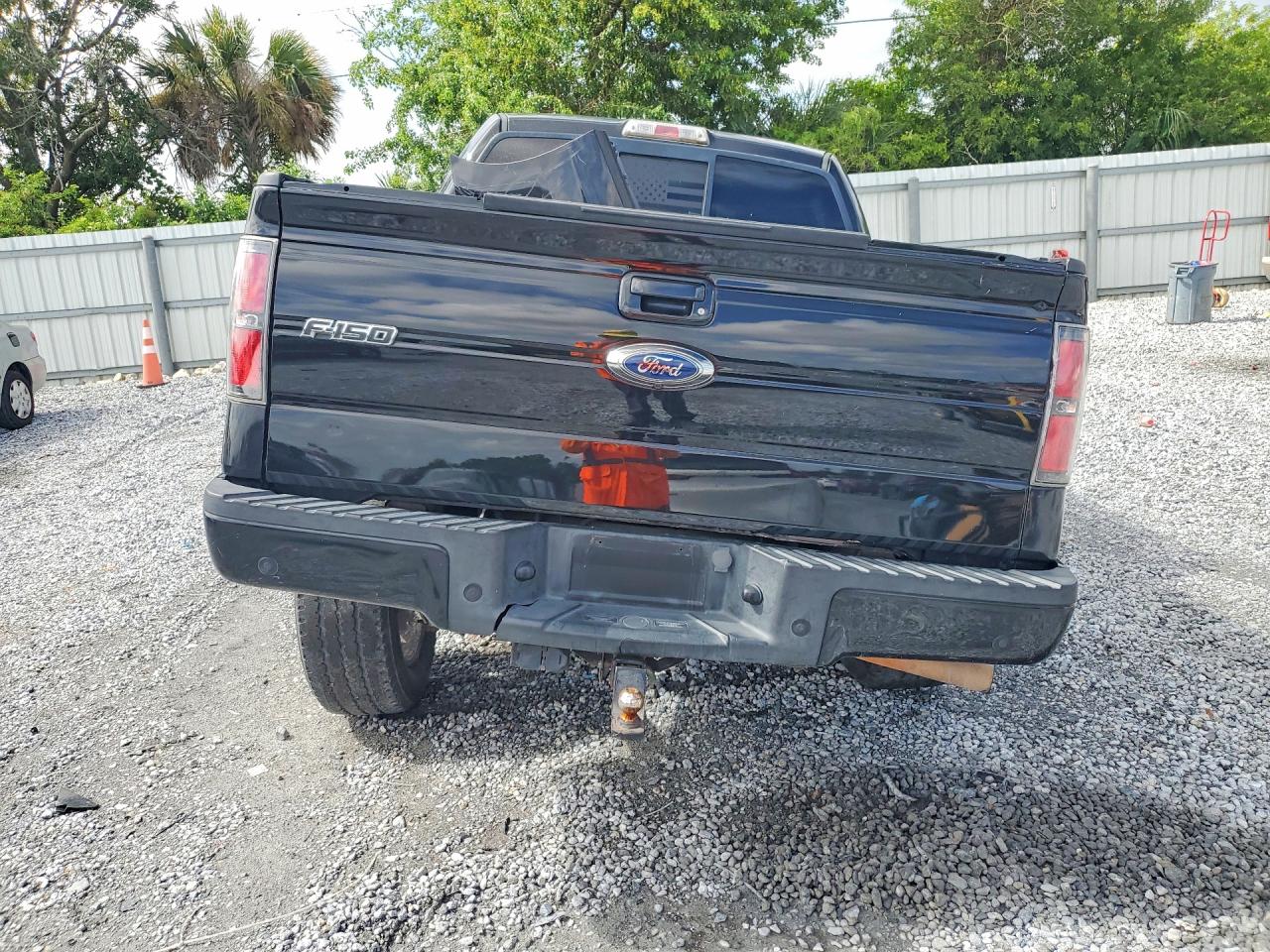 2012 Ford F150 Supercrew Black vin: 1FTFW1EF2CFA35992