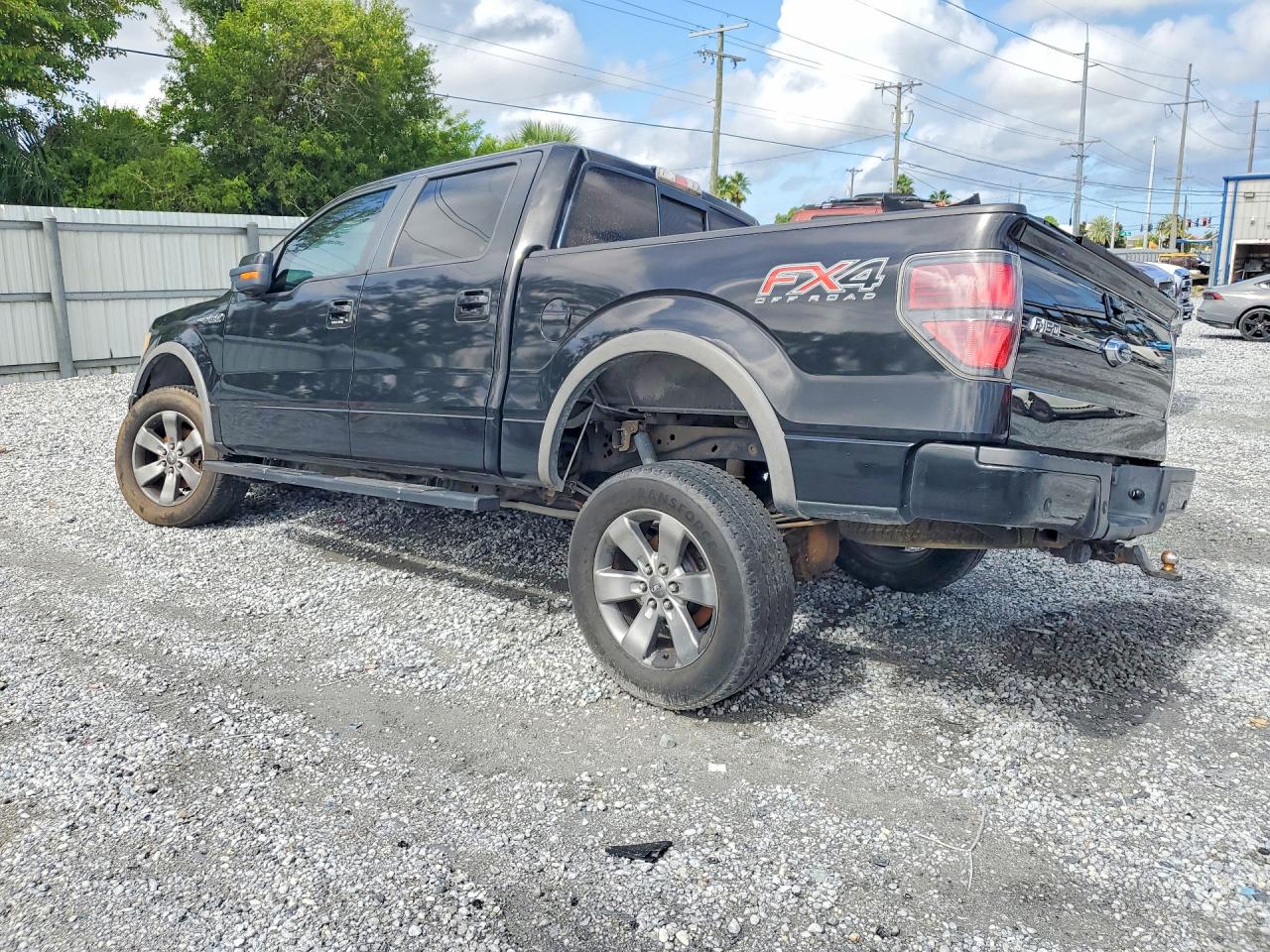 2012 Ford F150 Supercrew Black vin: 1FTFW1EF2CFA35992