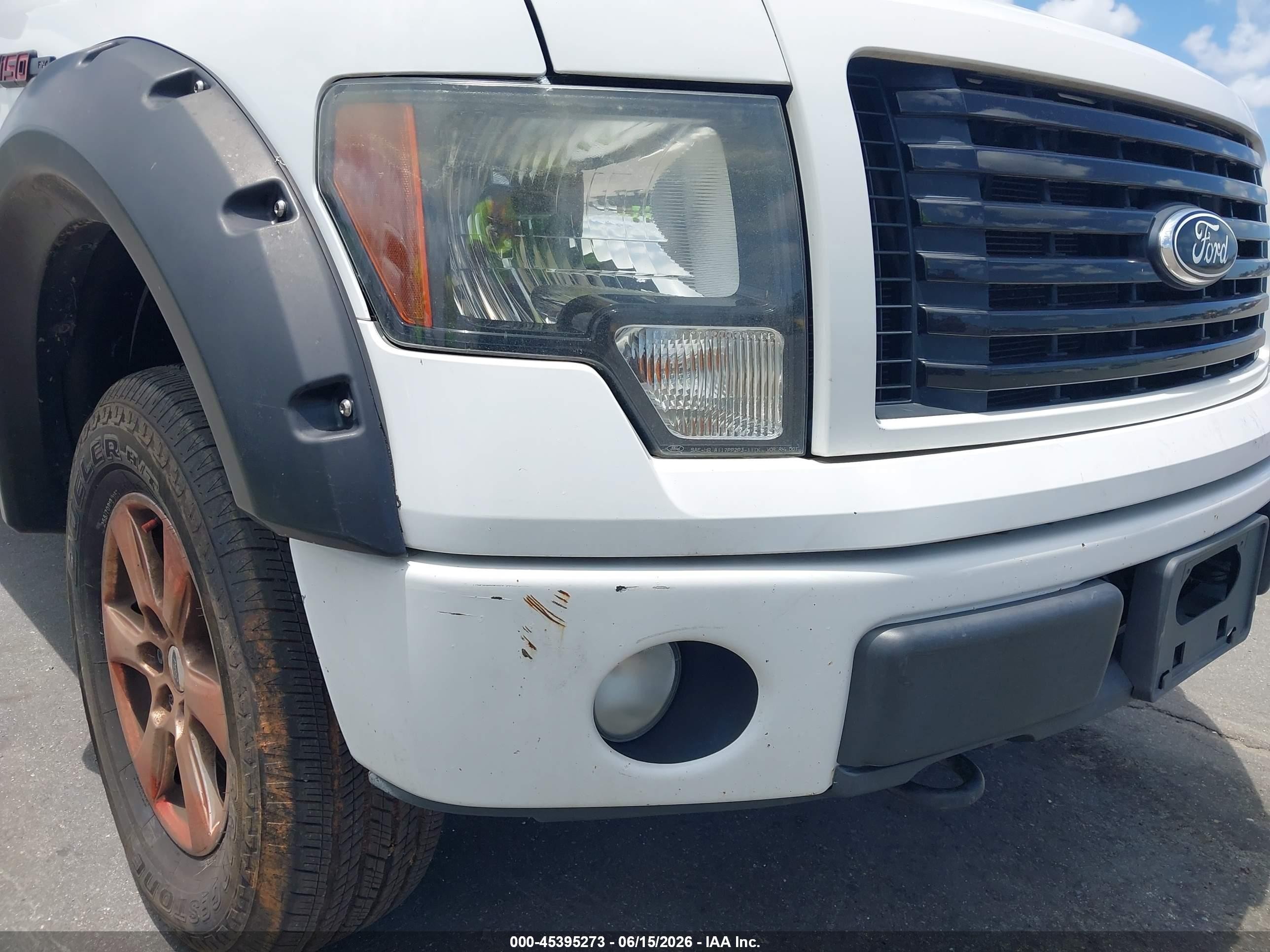 2012 Ford F-150 Fx4/king Ranch/lariat/platinum/xl/xlt White vin: 1FTFW1EF2CFB29595