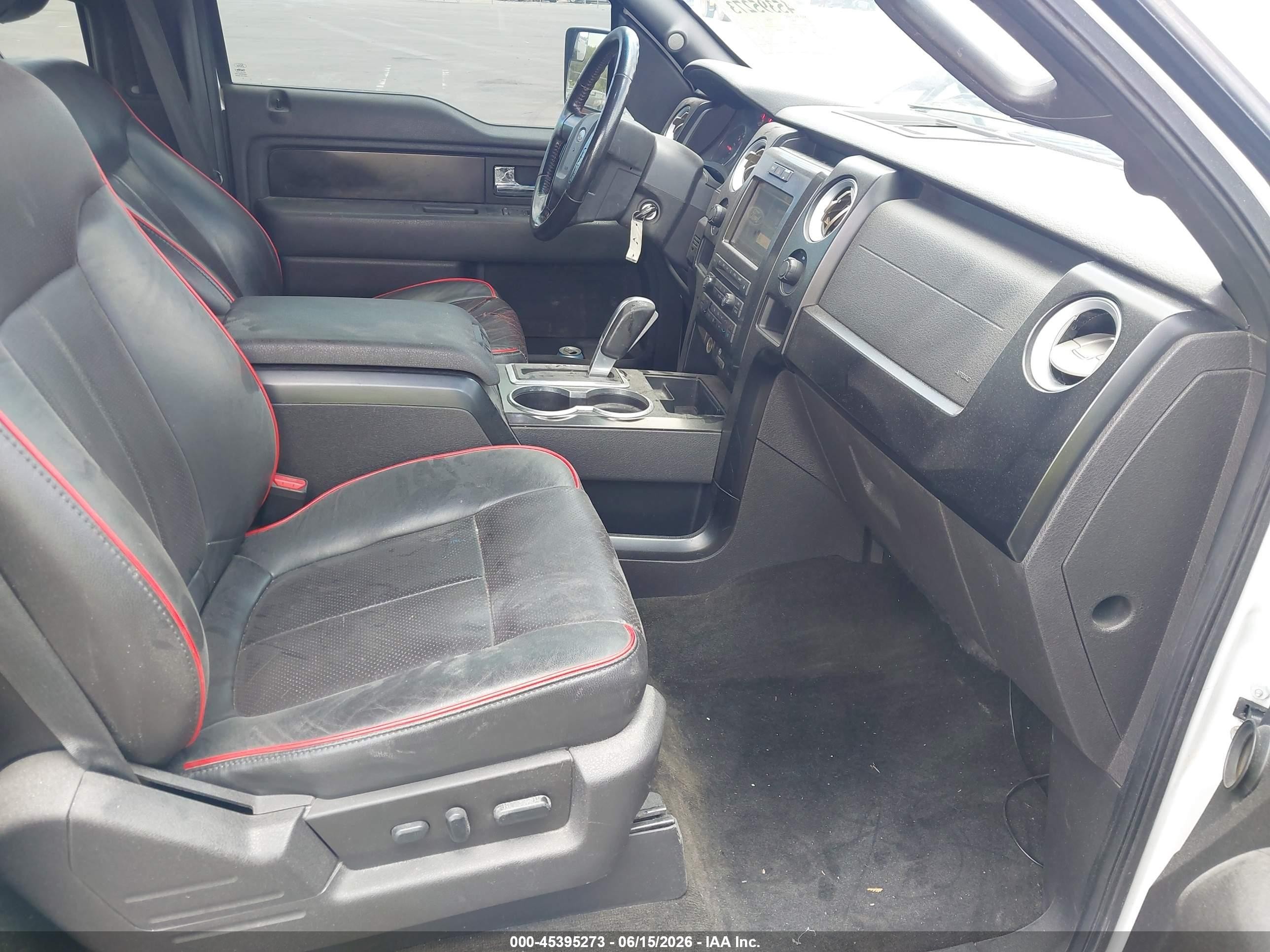 2012 Ford F-150 Fx4/king Ranch/lariat/platinum/xl/xlt White vin: 1FTFW1EF2CFB29595