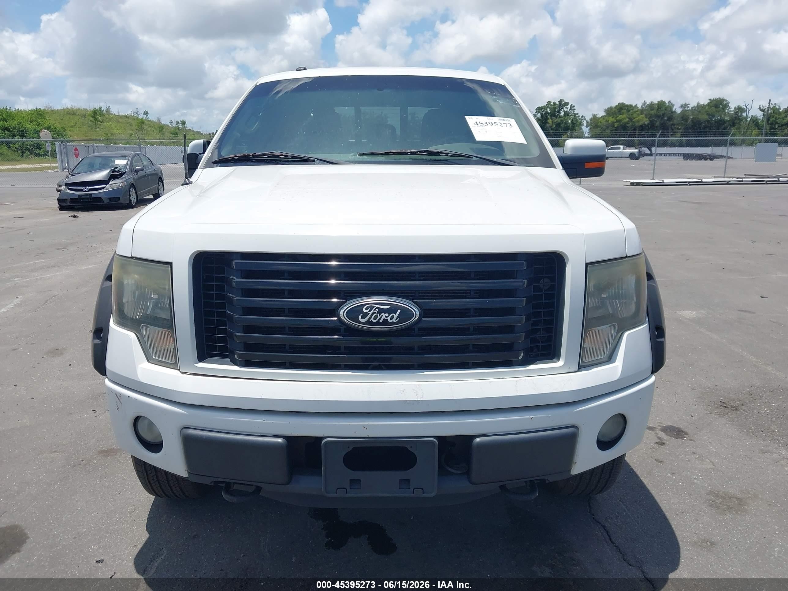2012 Ford F-150 Fx4/king Ranch/lariat/platinum/xl/xlt White vin: 1FTFW1EF2CFB29595