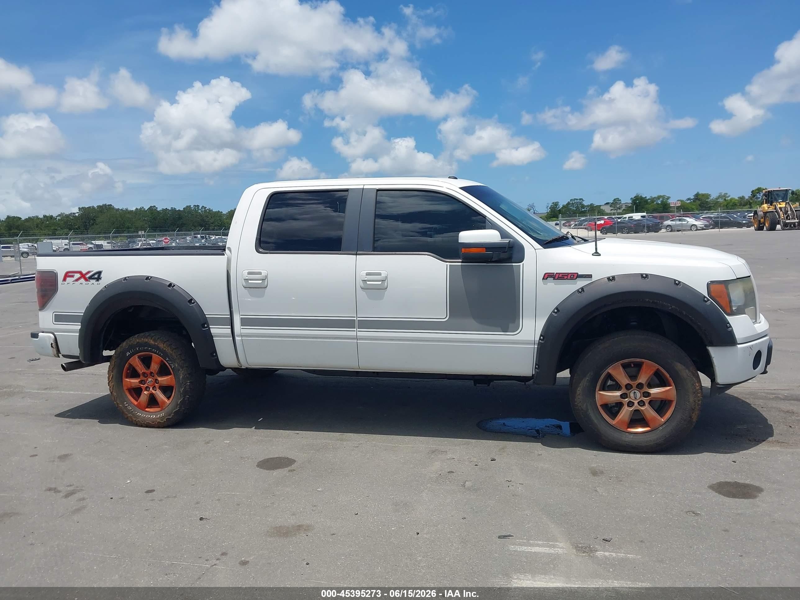 2012 Ford F-150 Fx4/king Ranch/lariat/platinum/xl/xlt White vin: 1FTFW1EF2CFB29595