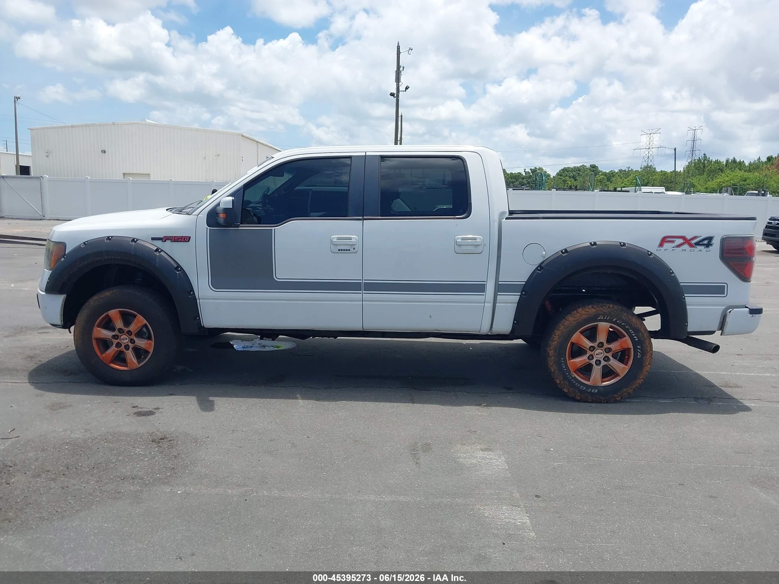 2012 Ford F-150 Fx4/king Ranch/lariat/platinum/xl/xlt White vin: 1FTFW1EF2CFB29595