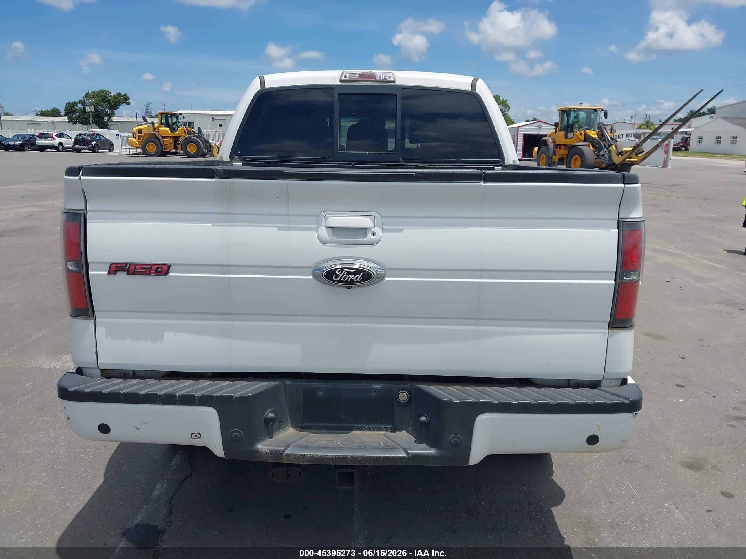 2012 Ford F-150 Fx4/king Ranch/lariat/platinum/xl/xlt White vin: 1FTFW1EF2CFB29595