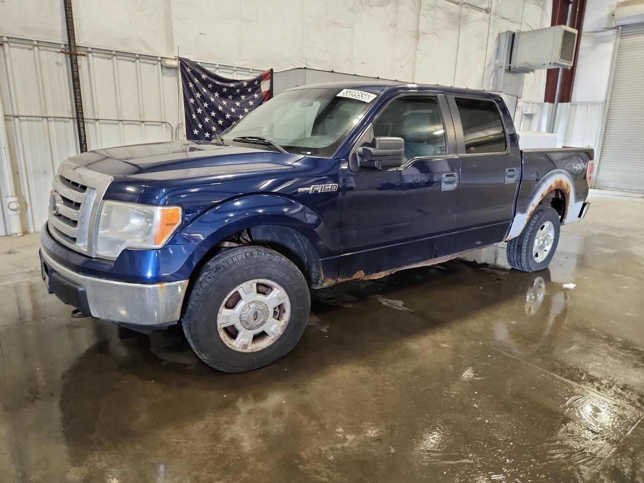 2012 Ford F150 Supercrew Blue vin: 1FTFW1EF2CFC43810 Damage: Left Front Fender, Corrosion, 6 To 7 Inches