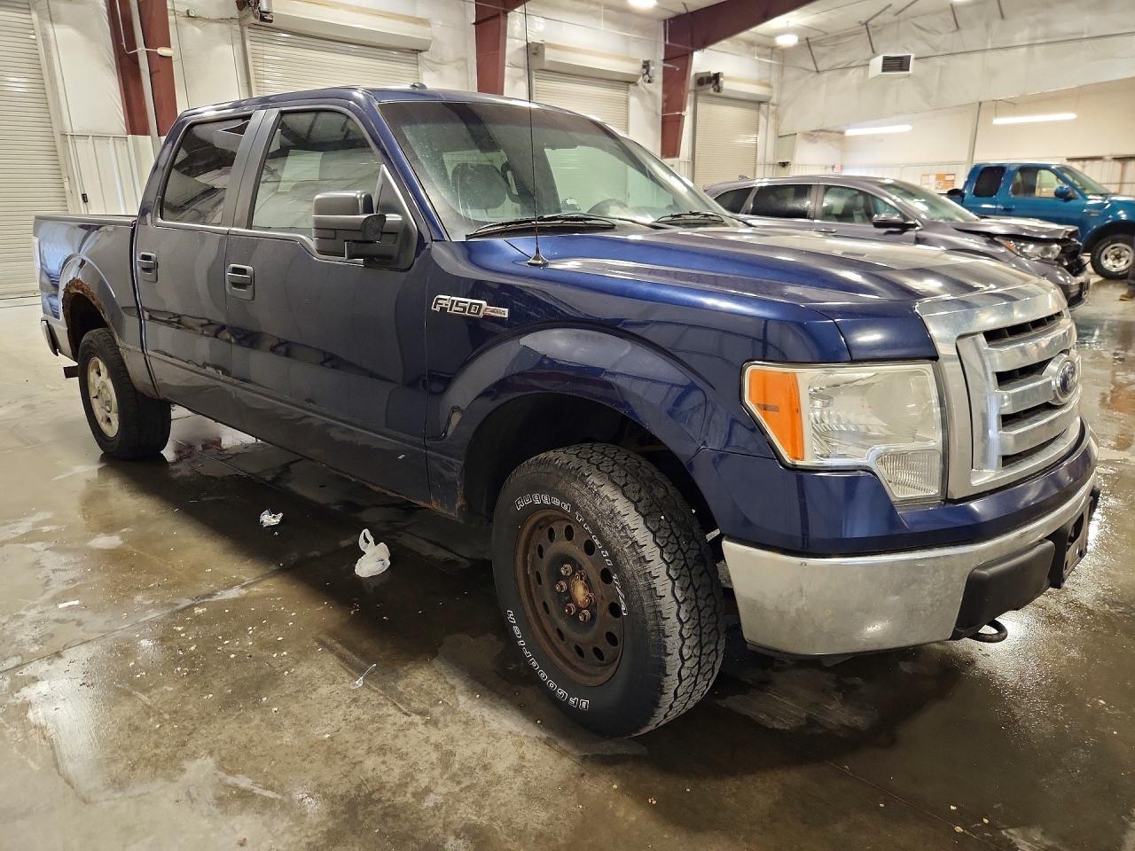 2012 Ford F150 Supercrew Blue vin: 1FTFW1EF2CFC43810