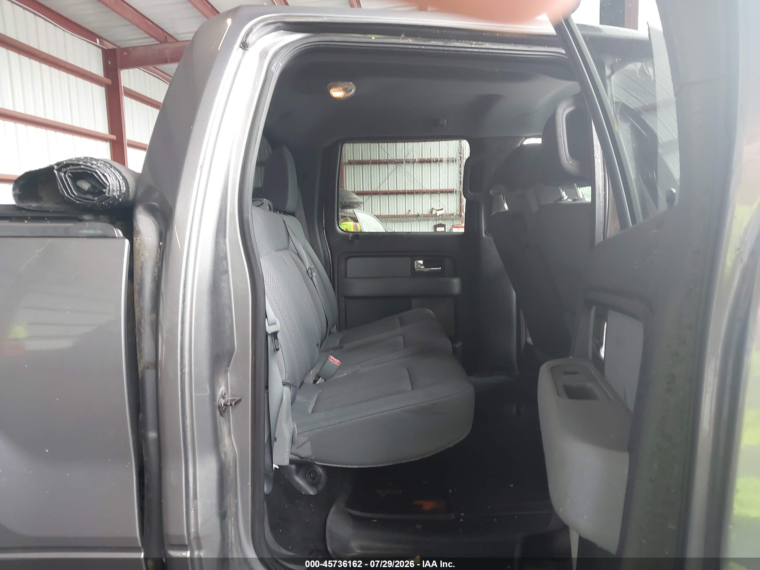 2012 Ford F-150 Xlt Gray vin: 1FTFW1EF2CFC46965