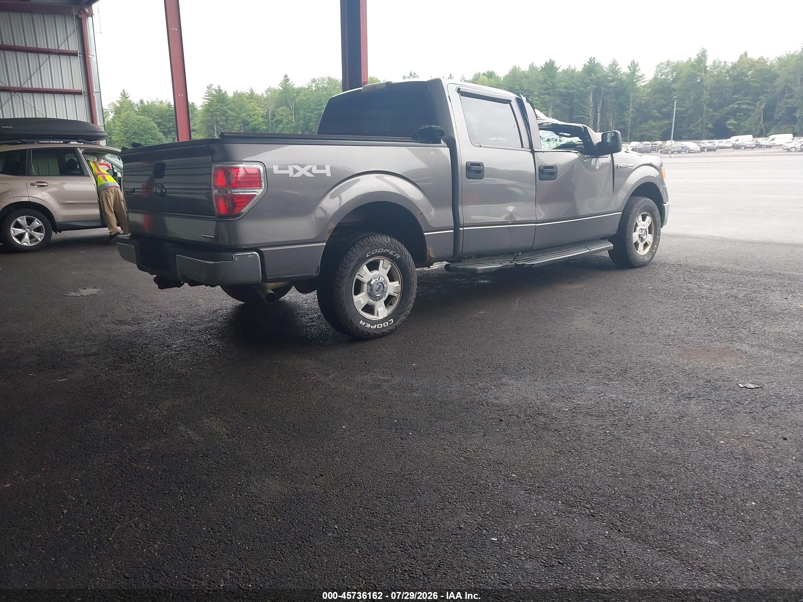 2012 Ford F-150 Xlt Gray vin: 1FTFW1EF2CFC46965