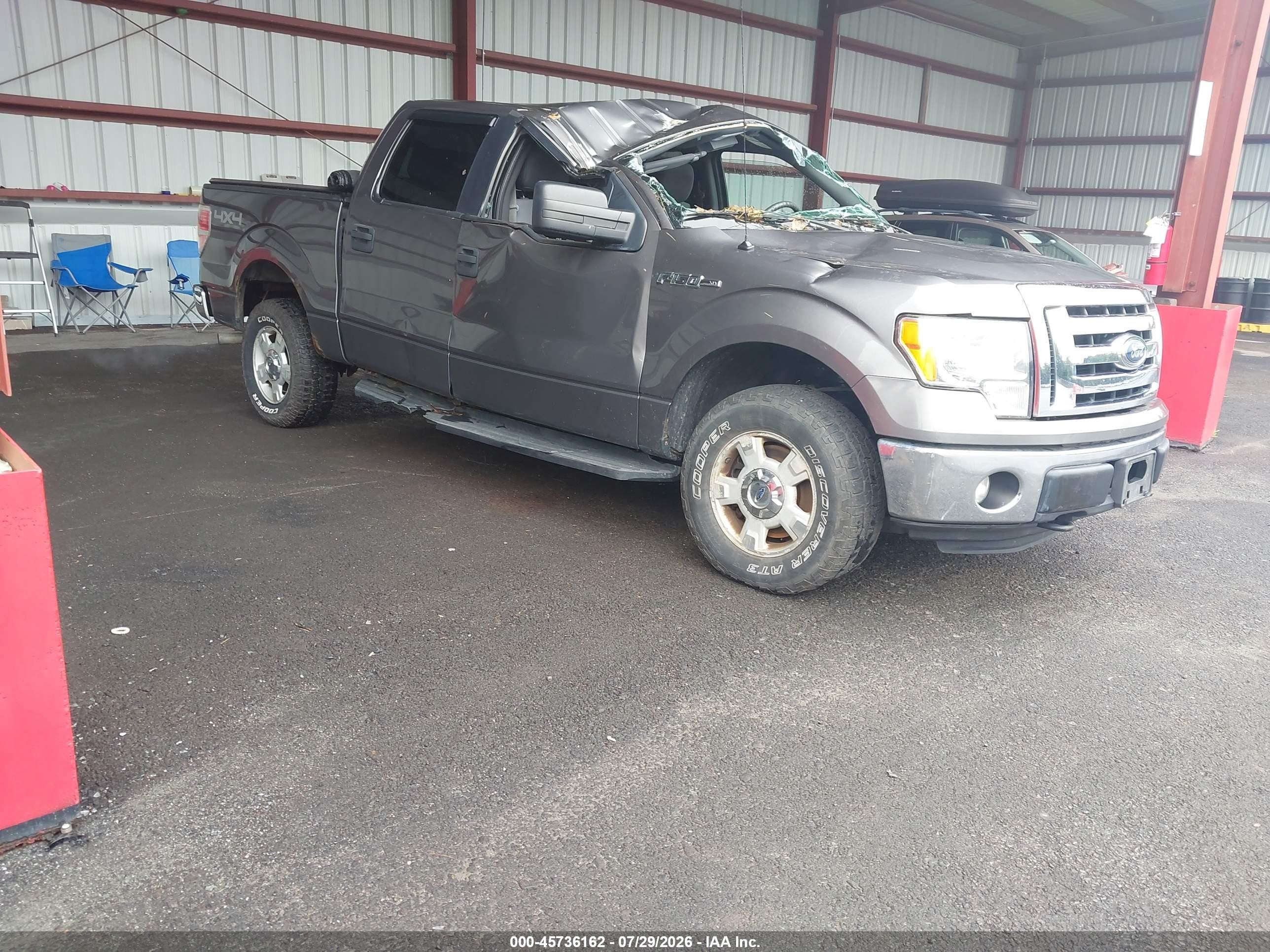 2012 Ford F-150 Xlt Gray vin: 1FTFW1EF2CFC46965