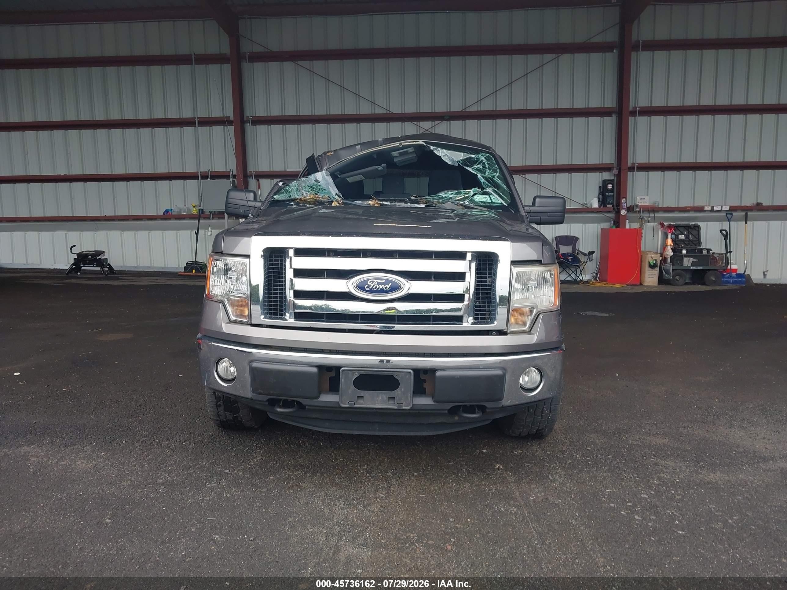 2012 Ford F-150 Xlt Gray vin: 1FTFW1EF2CFC46965