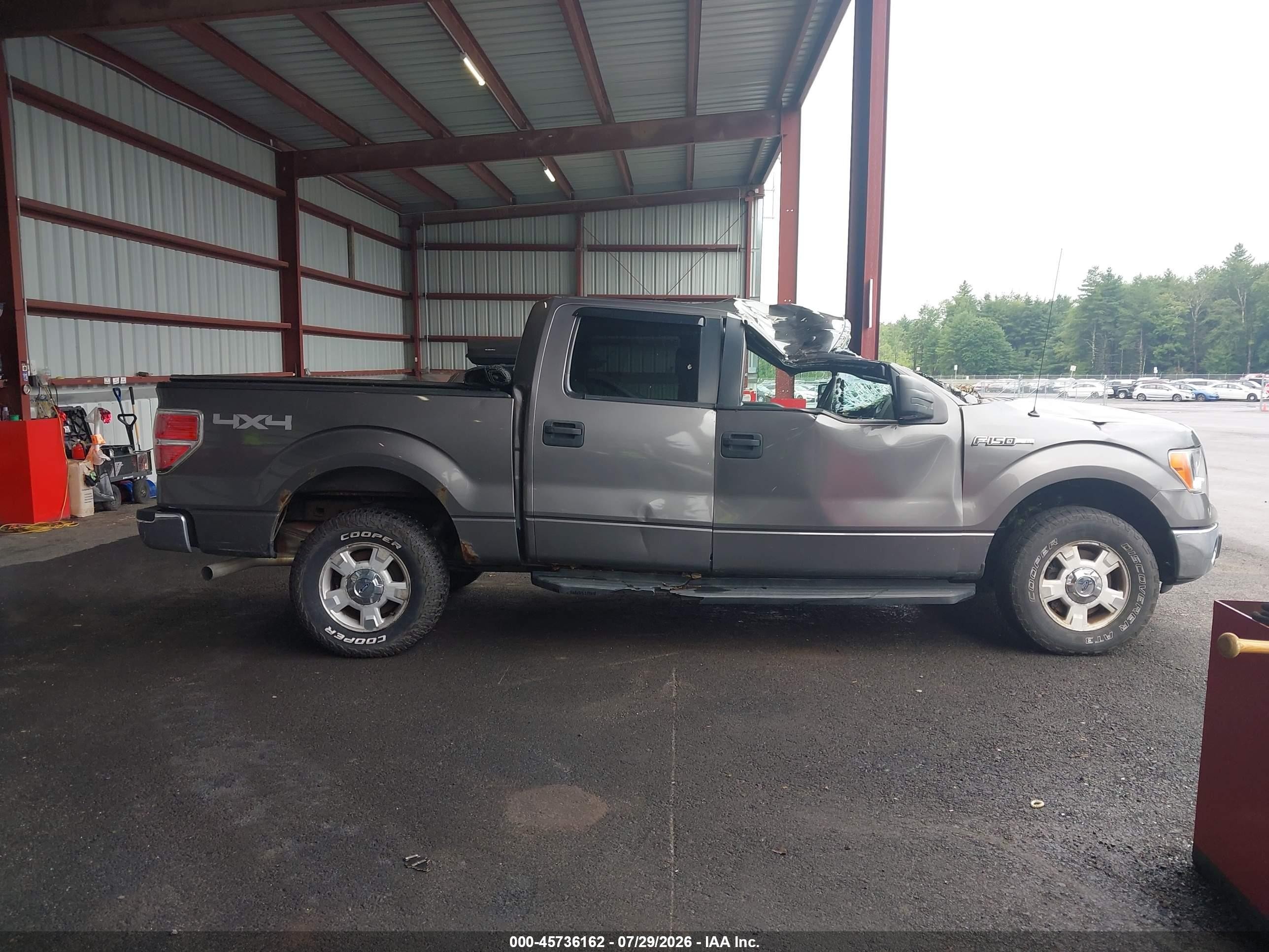 2012 Ford F-150 Xlt Gray vin: 1FTFW1EF2CFC46965