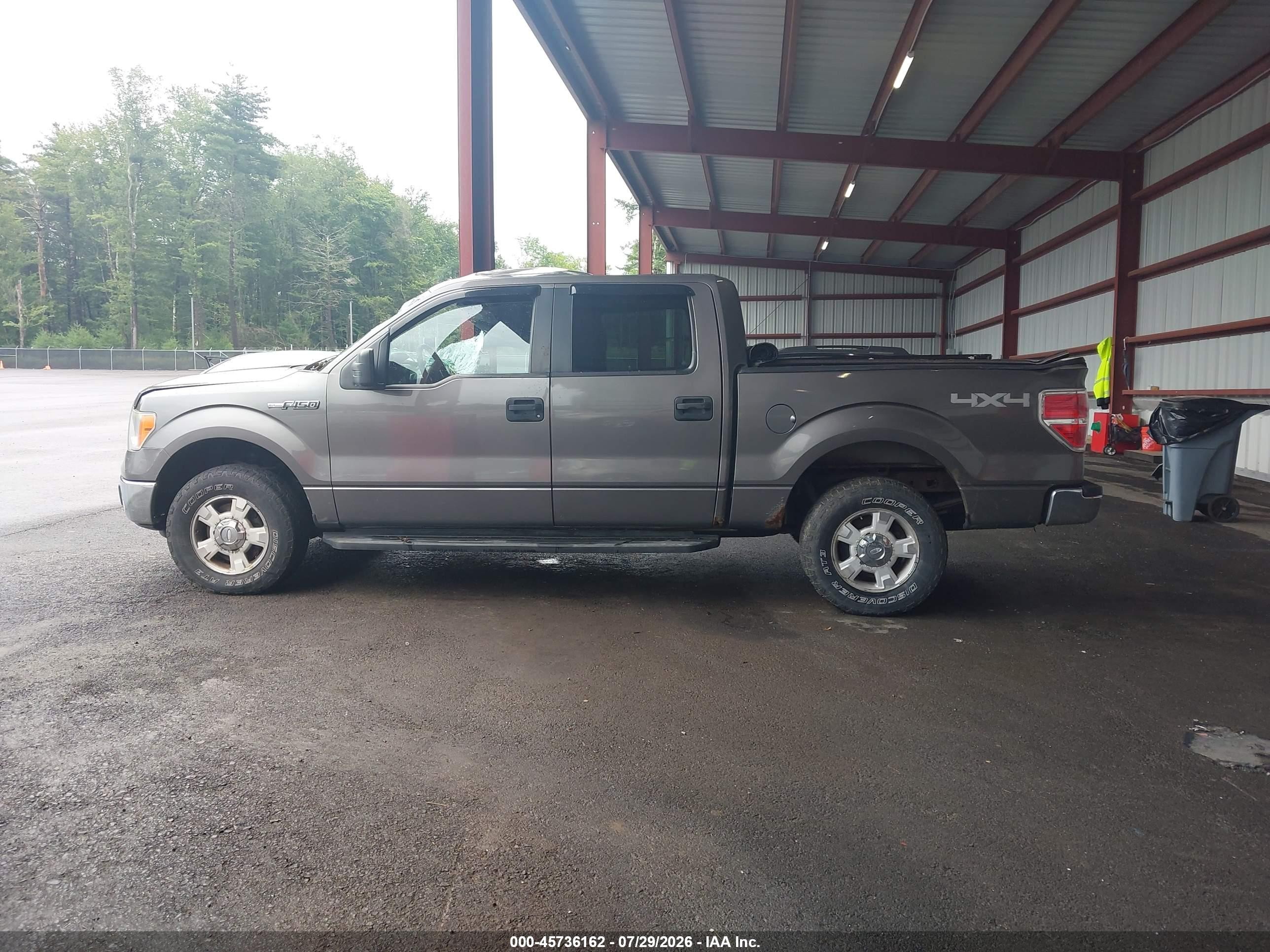 2012 Ford F-150 Xlt Gray vin: 1FTFW1EF2CFC46965