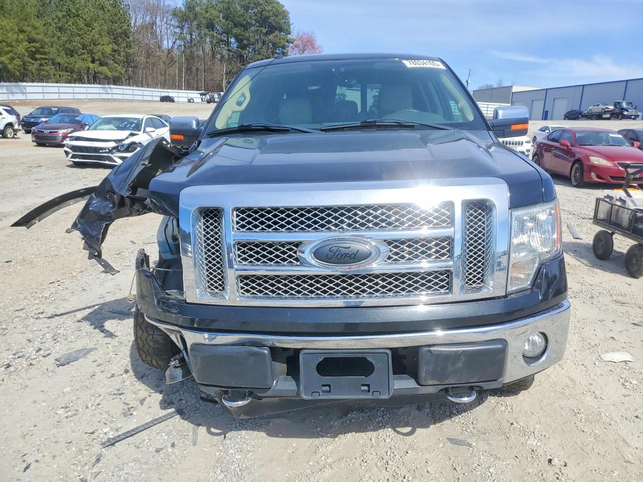 2012 Ford F150 Supercrew Black vin: 1FTFW1EF2CFC47338
