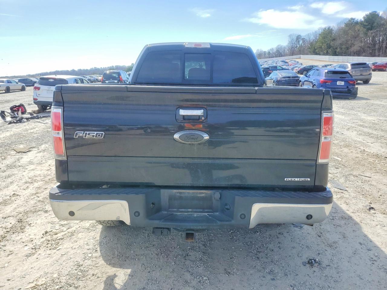 2012 Ford F150 Supercrew Black vin: 1FTFW1EF2CFC47338