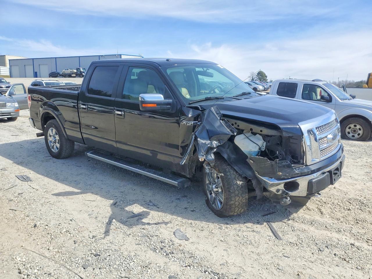 2012 Ford F150 Supercrew Black vin: 1FTFW1EF2CFC47338