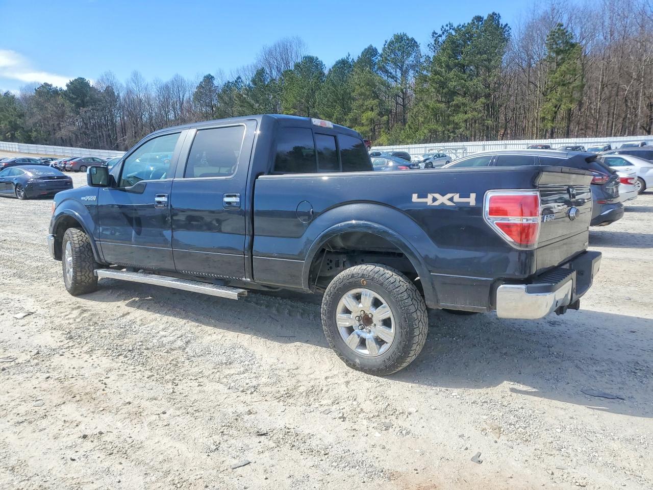 2012 Ford F150 Supercrew Black vin: 1FTFW1EF2CFC47338