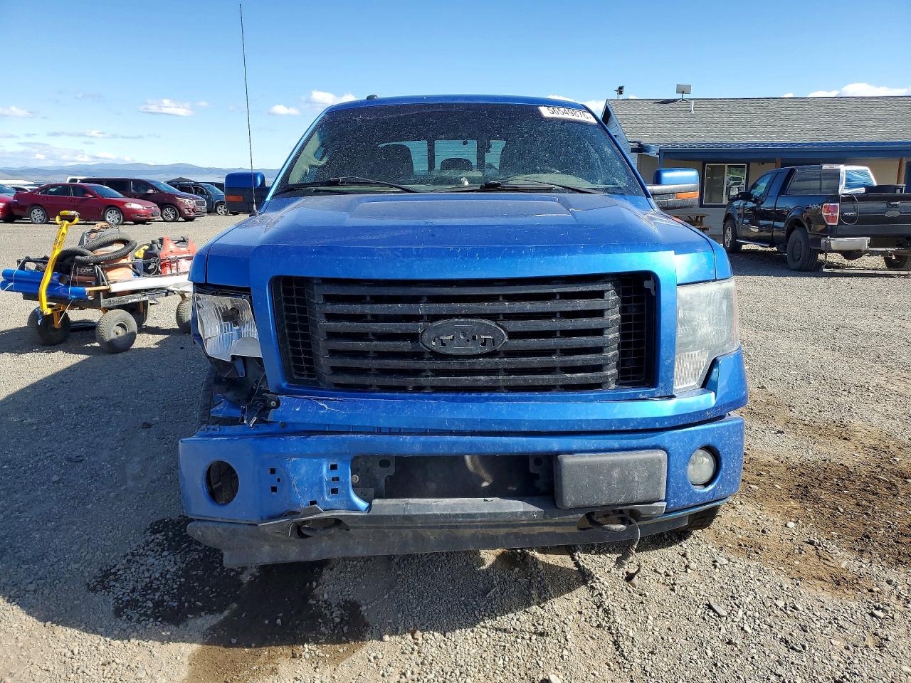 2012 Ford F150 Supercrew Blue vin: 1FTFW1EF2CFC81120