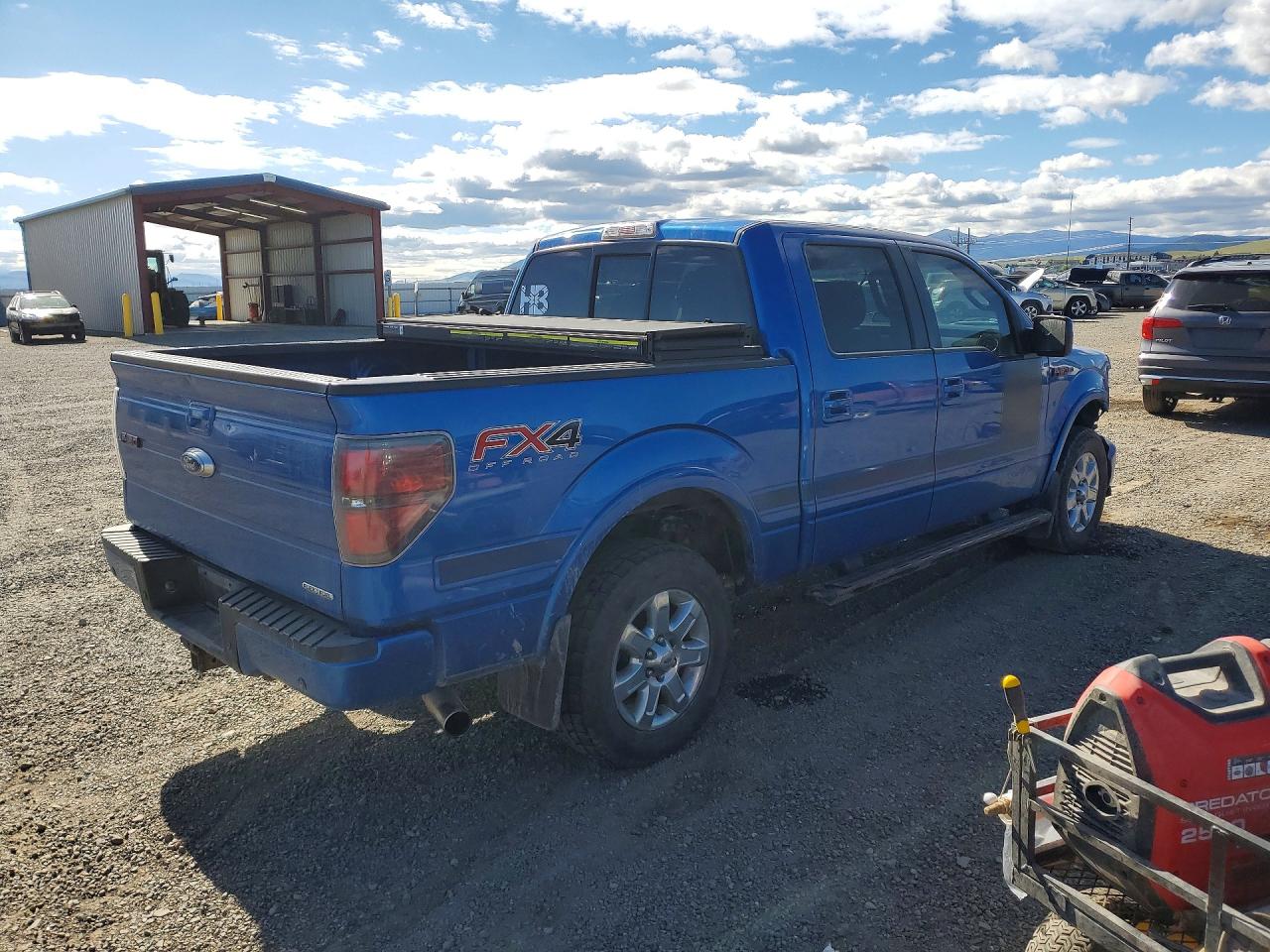 2012 Ford F150 Supercrew Blue vin: 1FTFW1EF2CFC81120