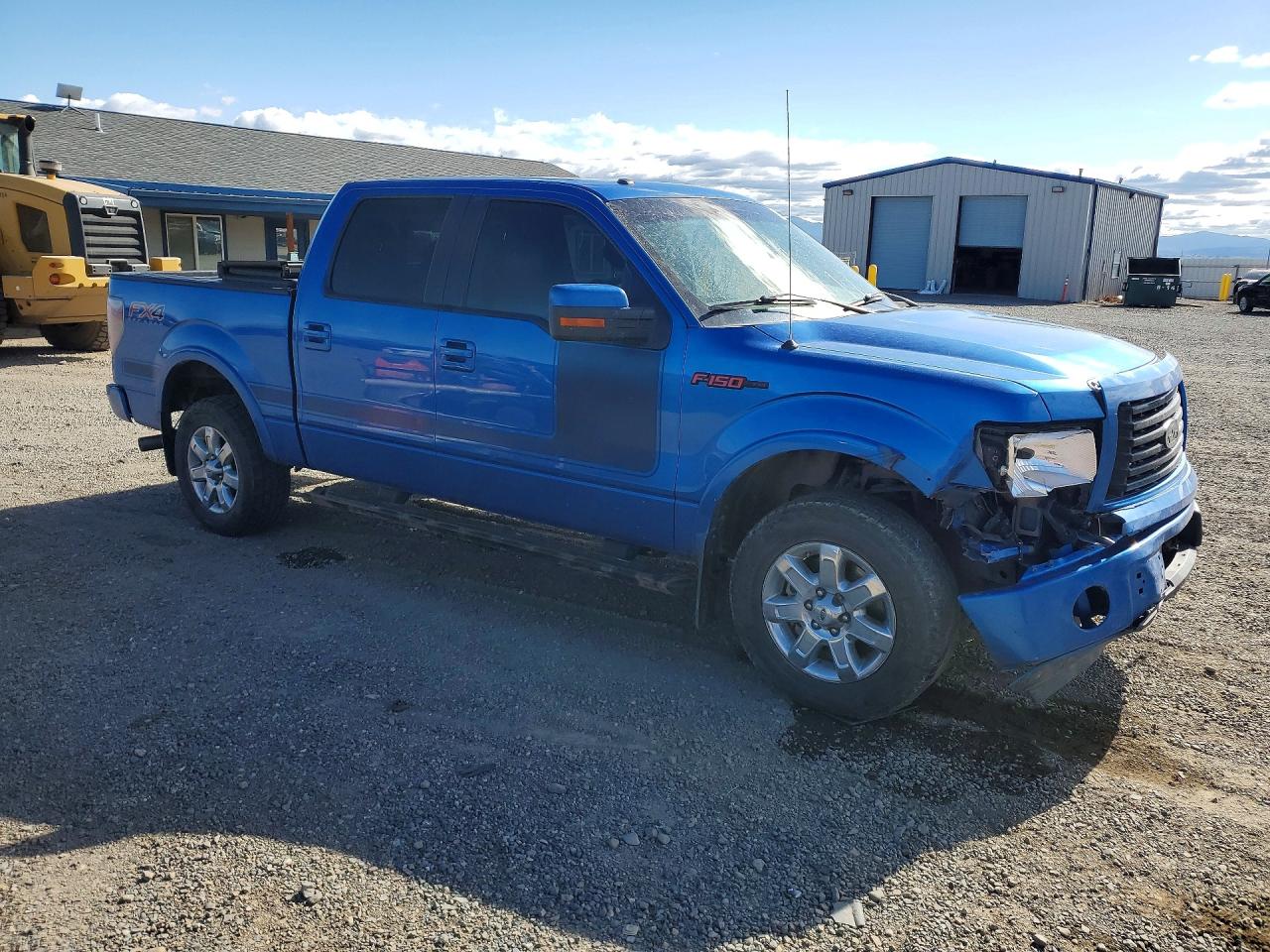 2012 Ford F150 Supercrew Blue vin: 1FTFW1EF2CFC81120