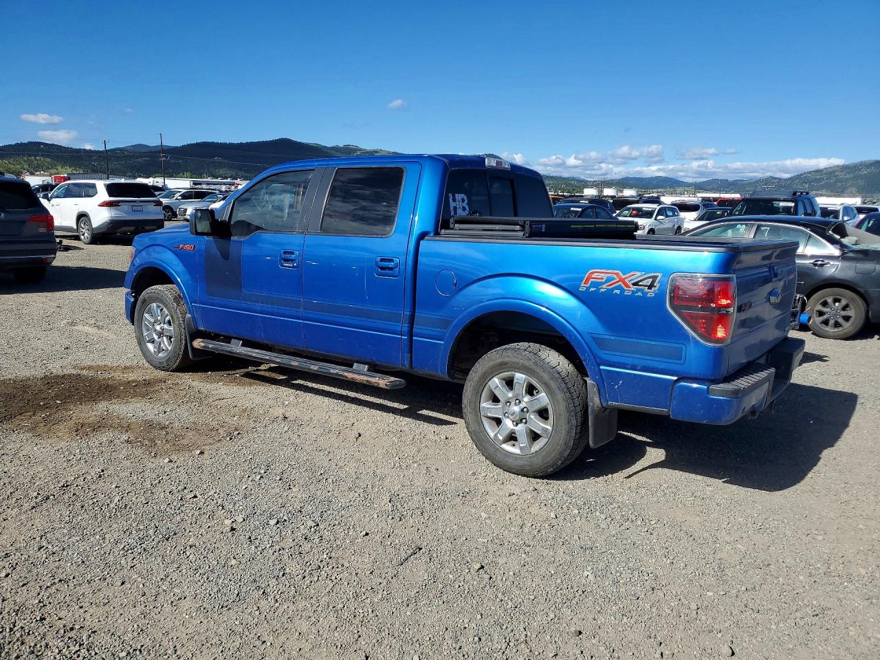 2012 Ford F150 Supercrew Blue vin: 1FTFW1EF2CFC81120