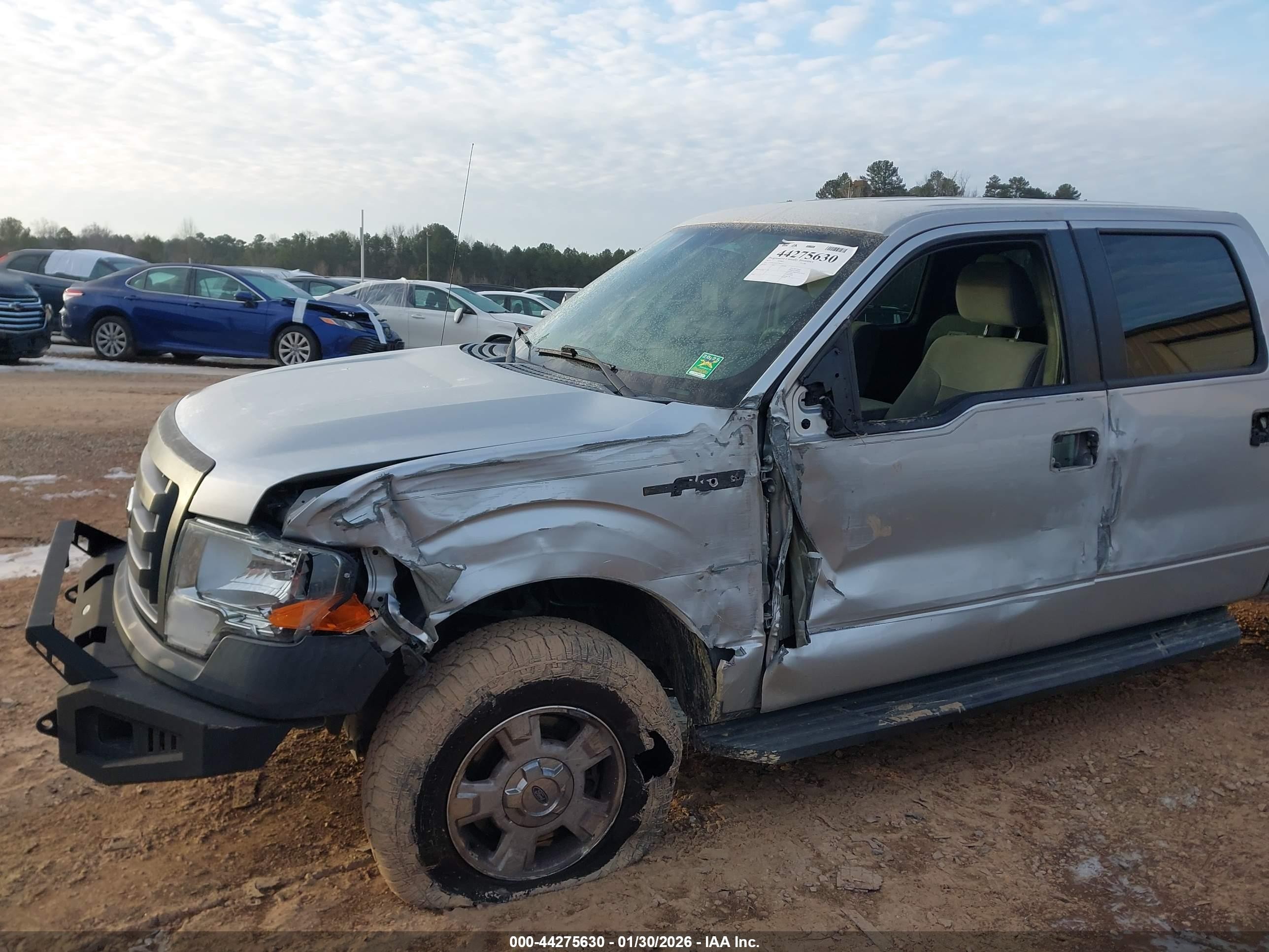 2012 Ford F-150 Xl Silver vin: 1FTFW1EF2CFD05271