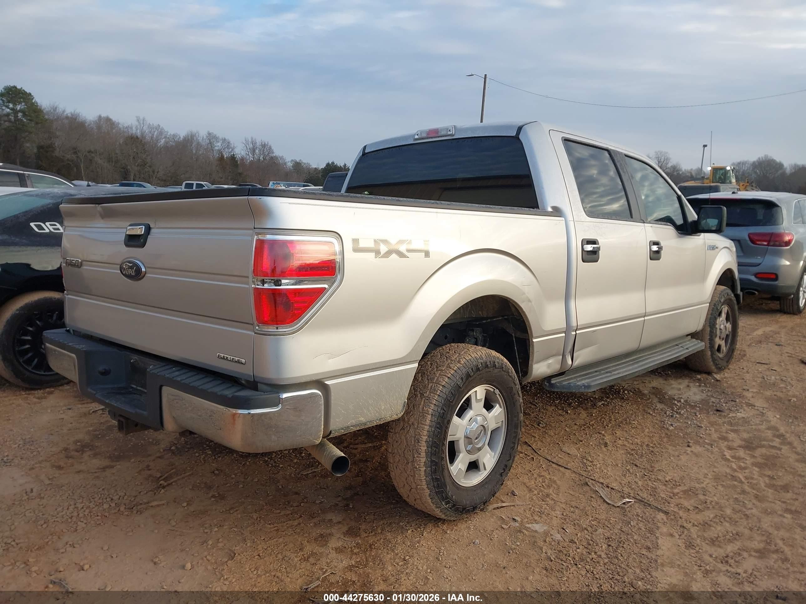 2012 Ford F-150 Xl Silver vin: 1FTFW1EF2CFD05271