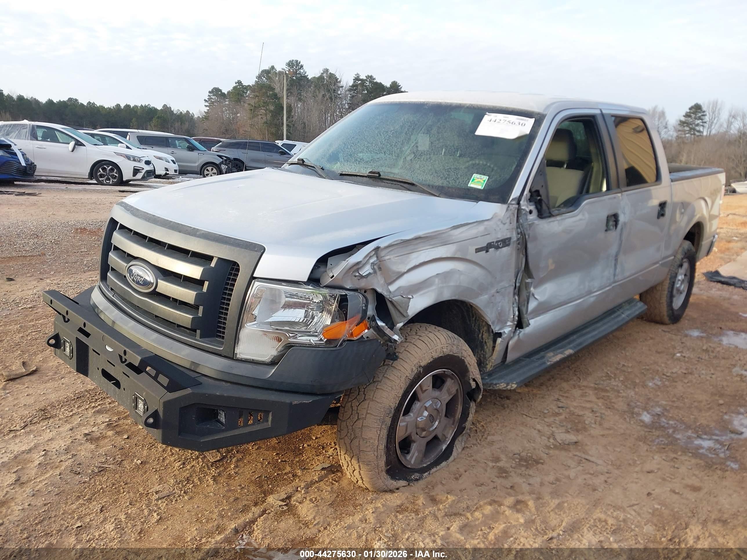 2012 Ford F-150 Xl Silver vin: 1FTFW1EF2CFD05271