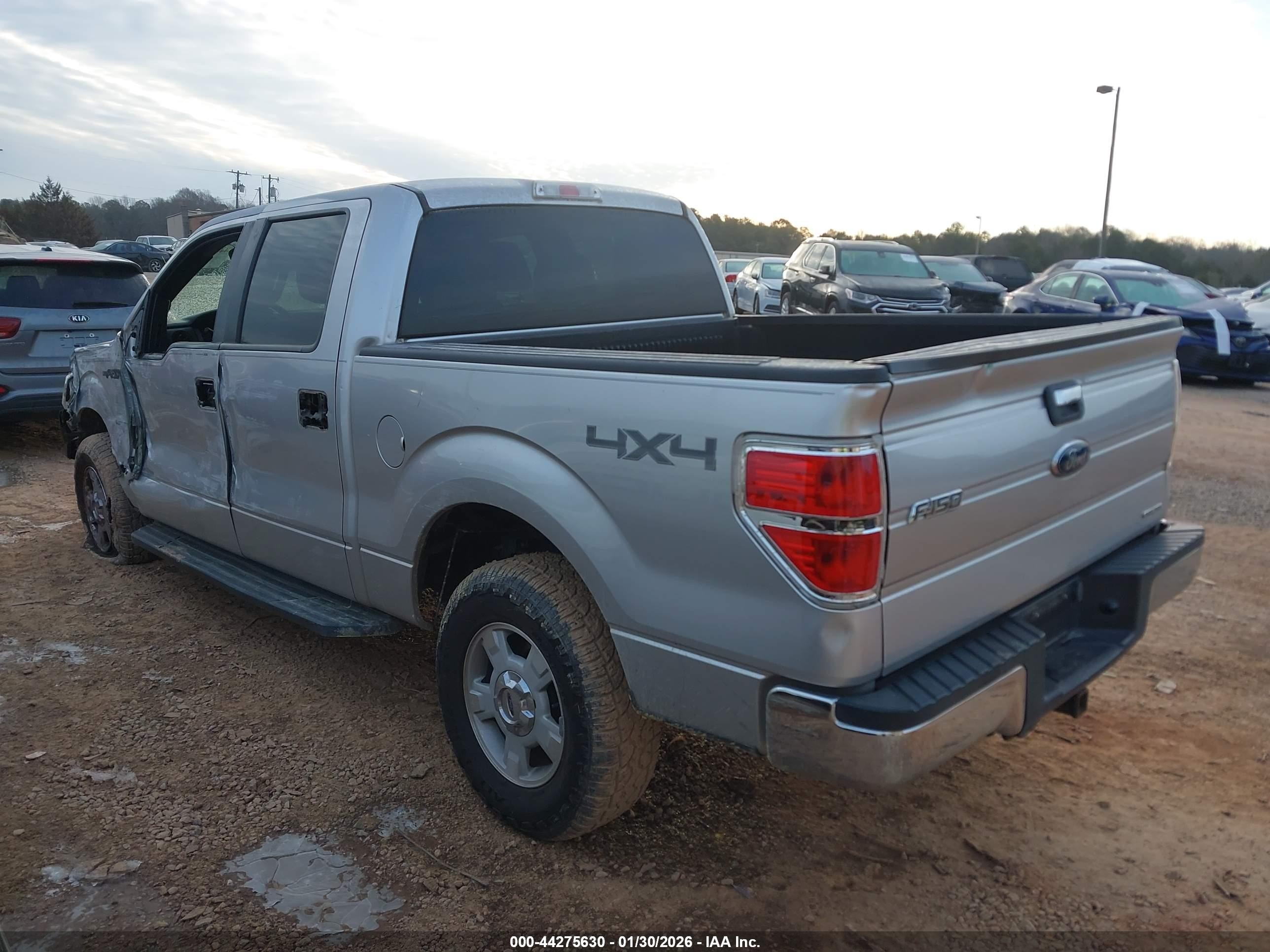 2012 Ford F-150 Xl Silver vin: 1FTFW1EF2CFD05271