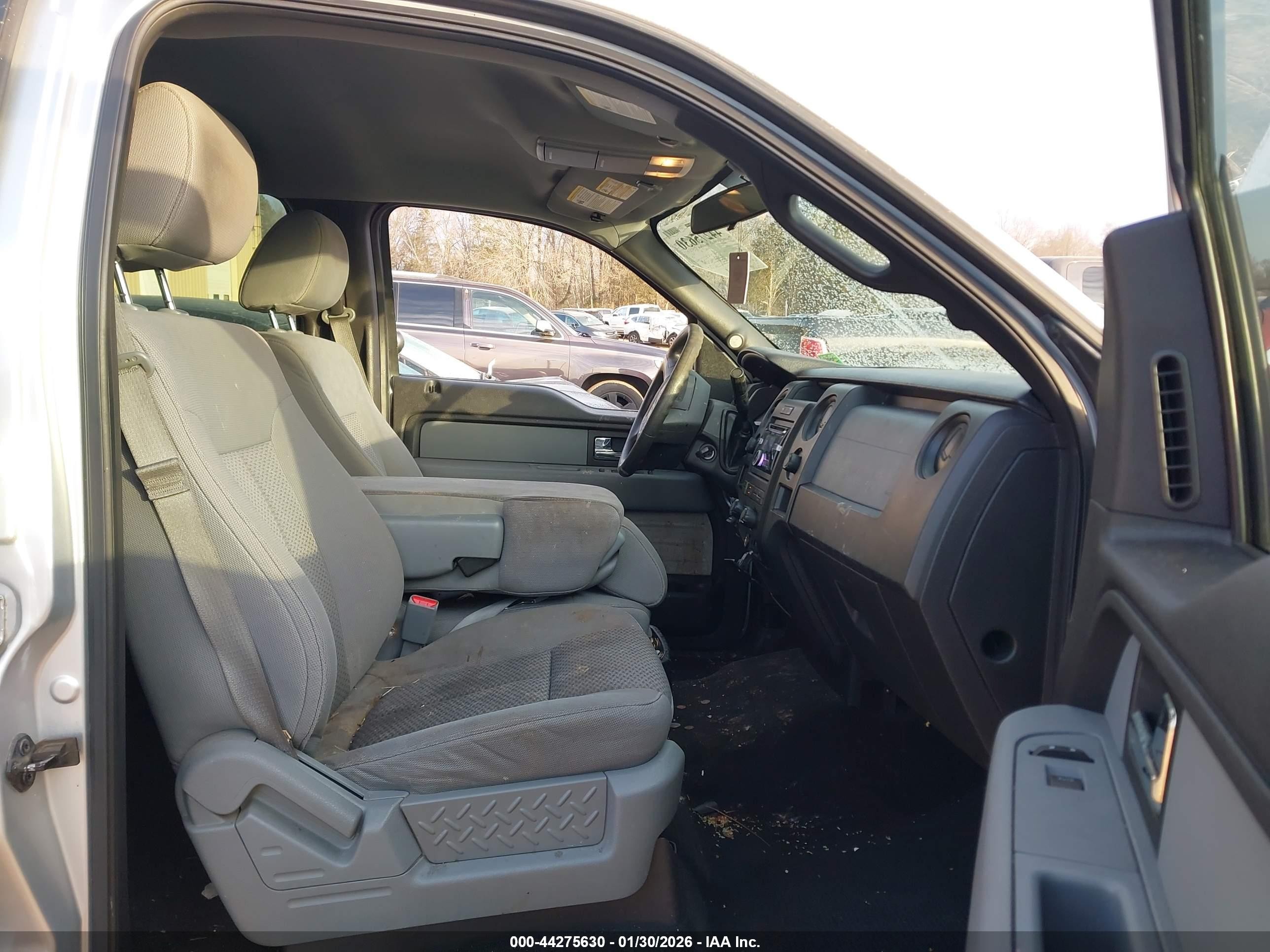 2012 Ford F-150 Xl Silver vin: 1FTFW1EF2CFD05271