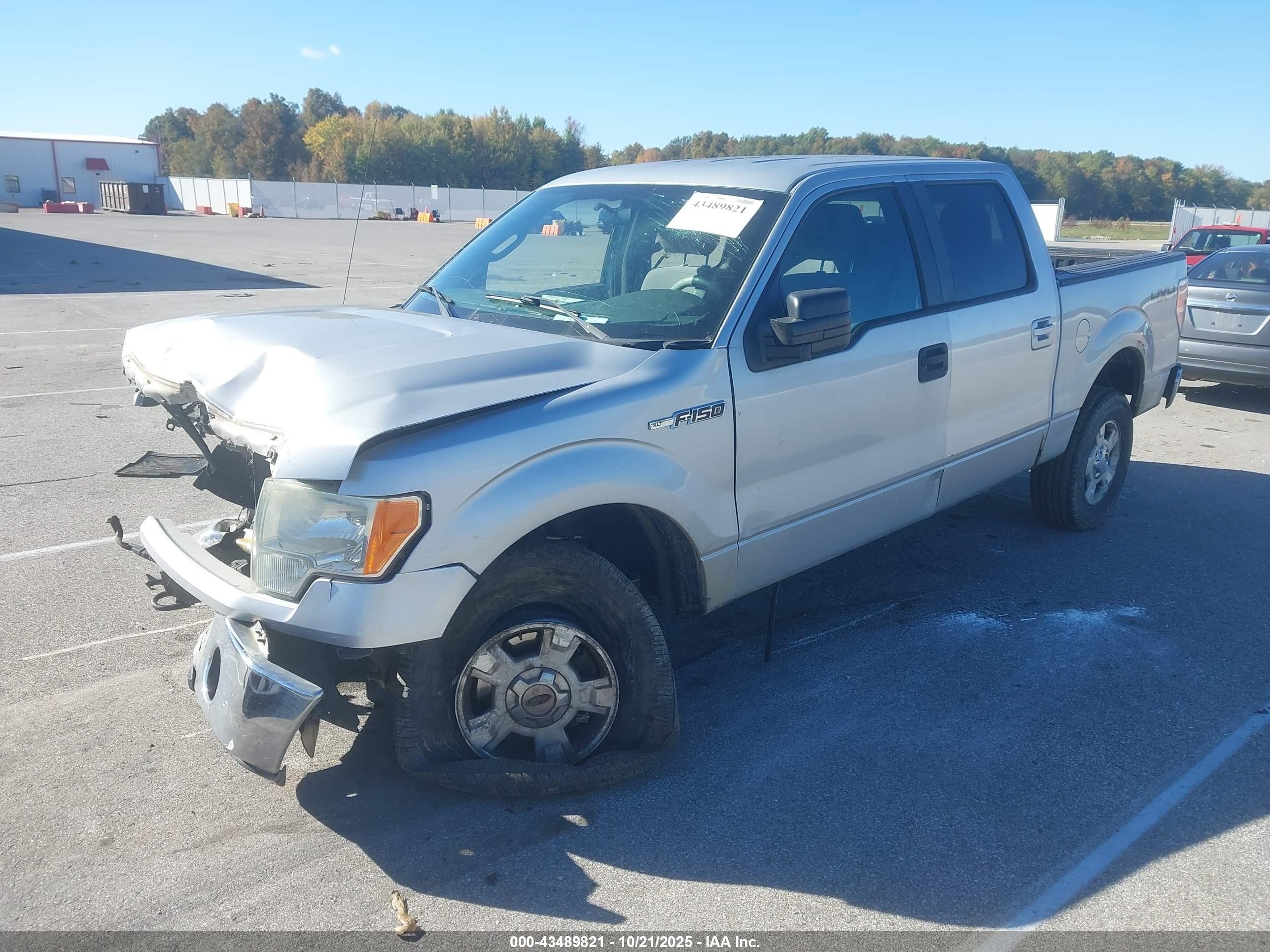 2012 Ford F-150 Xlt Silver vin: 1FTFW1EF2CKD11353